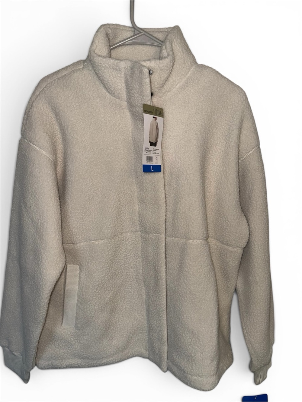 Mondetta White Teddy Jacket